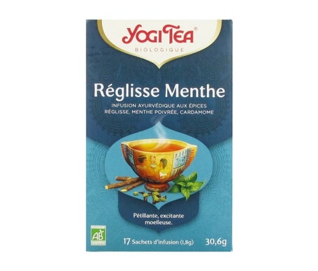 Yogi Tea Réglisse Menthe Bio 17 sachets