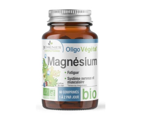 Les 3 Chênes OligoVégétal Bio Magnésium 60 Comprimés