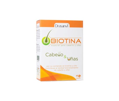 Drasanvi Biotine Cheveux, peau et ongles 45 Comp