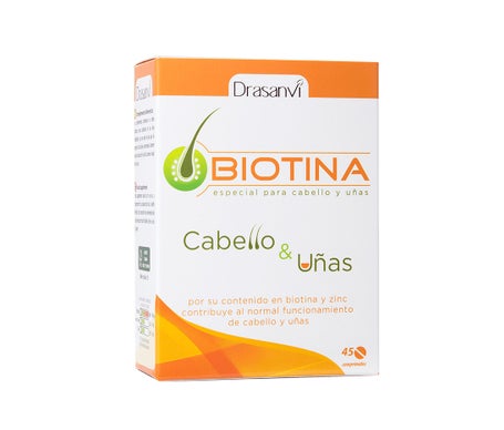 Drasanvi Biotine Cheveux, peau et ongles 45 Comp