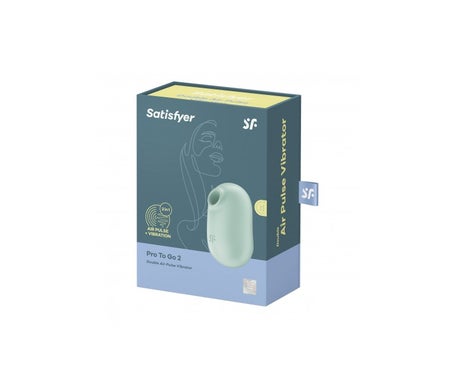 Satisfyer Pro To Go 2 Stimulateur et Vibrateur Vert 1ut