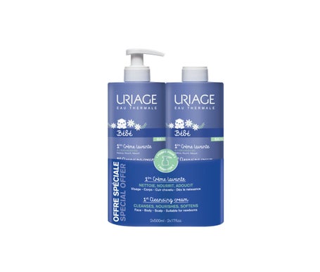 Uriage Bebé 1º Creme Lavante 2x500ml