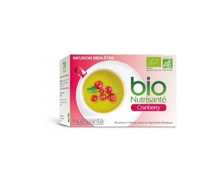 Nutrisanté Infusion Bio Cranberry 20 sachets