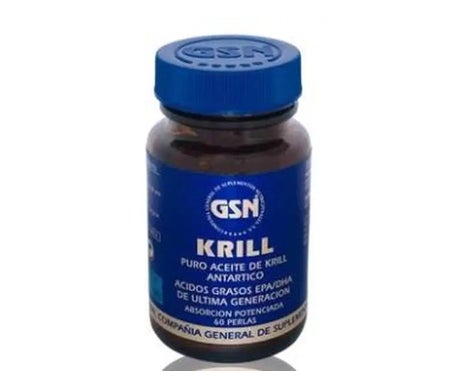 grsn Huile de krill antarctique pure 60 perles