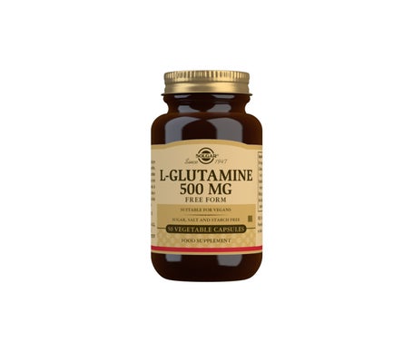Solgar L-glutamine 500mg 50 Gélules Végétales