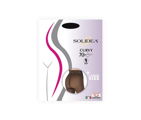 Solidea Curvy 70den Sheer Collant Noir 3 ML-XL 1ut