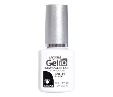 Depend Gel iQ Esmalte de Uñas Step 3 Back In Black 5ml