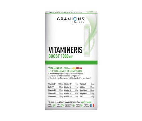 Granions Vitamineris Boost 1000mg 10 Sticks