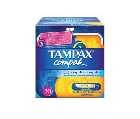 Tampax Compak Regular 24 tampons