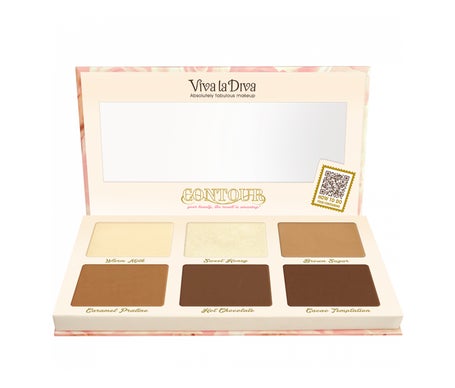 Viva la Diva Cream Contour Palette Medium Dark 18g