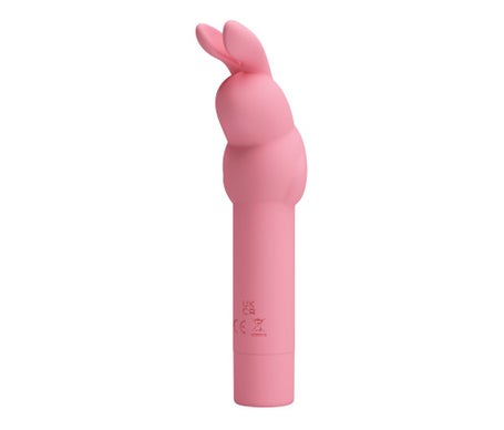 Pretty Love Gerardo Bunny Vibromasseur Silicone Lapin Rose 1ut