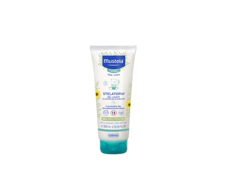 Mustela Stelatopia Gel Lavant Au Tournesol Bio 200ml