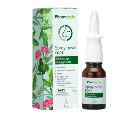Pharmactiv Spray Nez Fort 15ml