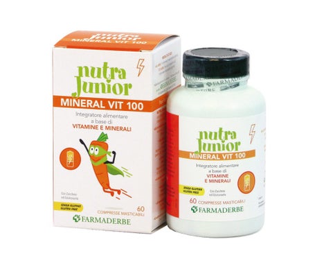 Farmaderbe Nutra Junior Mineralvit 100 60comp
