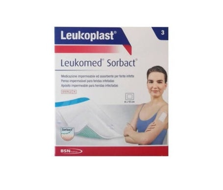Leukomed Sorbact Aposito Esteril Adh 8 X *