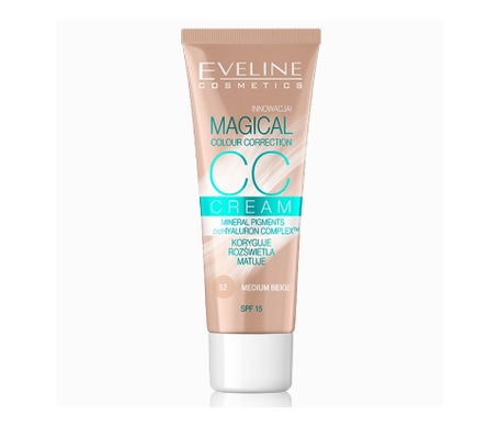 Eveline Cosmetics CC Cream Colour No. 52 Medium Beige 30ml