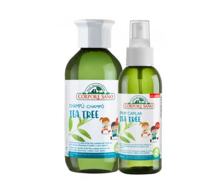 Corpore Sano Pack Tea Tree Shampoo + Spray Capillaire