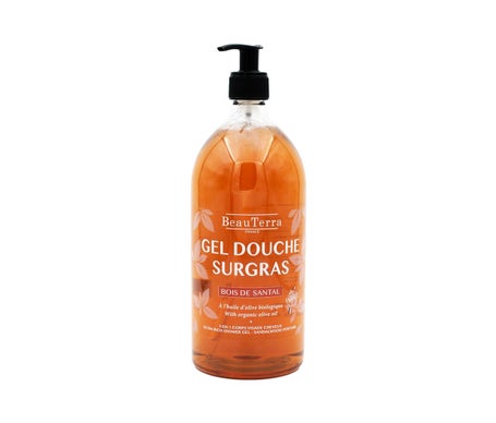 BeauTerra Gel Douche Surgras Bois De Santal 1L