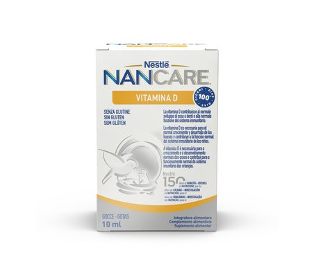 Nancare Vitamina D Gotas 10ml