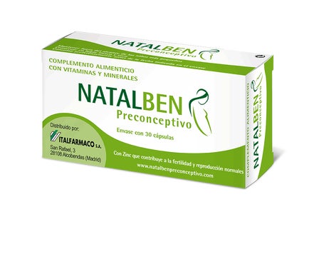 Natalben Préconception 30 gélules