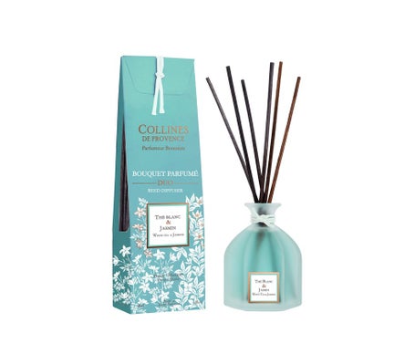 Collines de Provence Bouquet Parfumé Thé Blanc et Jasmin 100ml