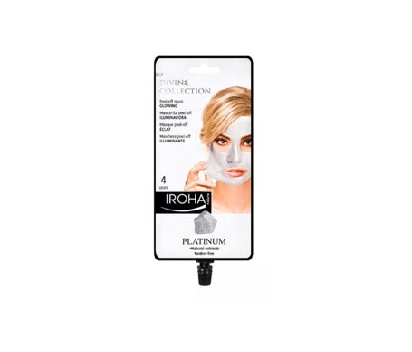 Iroha Nature Divine Collection Masque Peel-Off Éclat 4 Unités