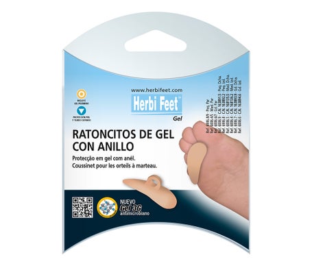 Herbifeet Gel Mouse avec anneau TS Right 1pc