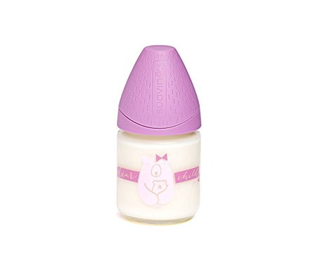 Suavinex Viola Bear Flacon en verre 120ml