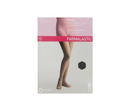 Farmalastic Panty Compression Légère Noir TM