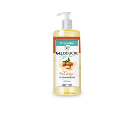 Pharmaprix Gel Douche Hydratant Huile d'Argan 1L