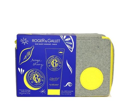 Roger & Gallet Trousse Twist Pain de Rasage 100g + Gel Après Rasage 75ml