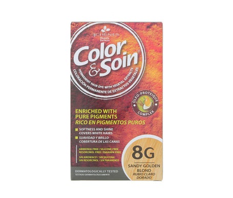 Color & Soin Coloration Blond Clair Doré 8G 135ml