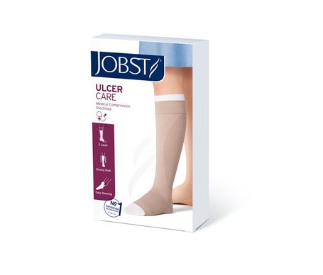 Jobst Media Ulcercare 73631-61 Beige TS droit 1 Paire