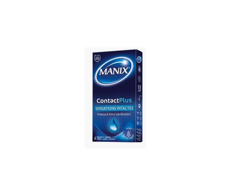 Manix Contact Plus Préservatif 6uts