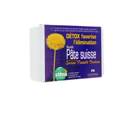 Lehning Pâte Suisse Détox Gommes 40unts