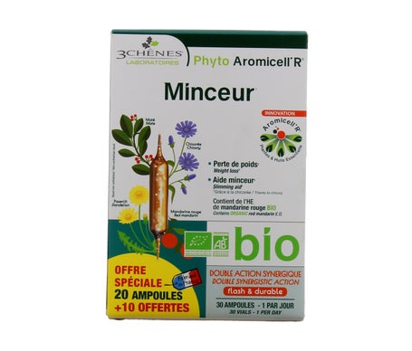 Les 3 Chênes Phyto Aromicell'R Minceur 30 Ampoules