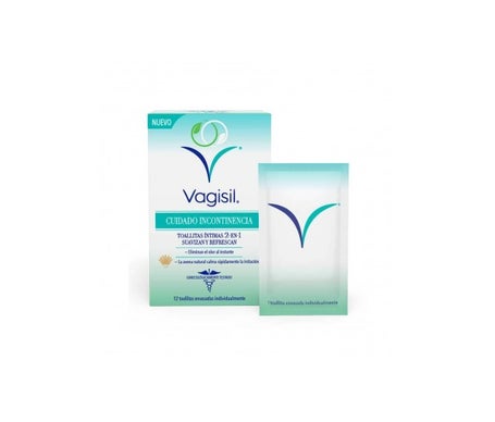 Vagisil Incontinence Lingettes 12uts