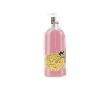 Les Petits Bains de Provence Savon Liquide de Marseille Rose 1l