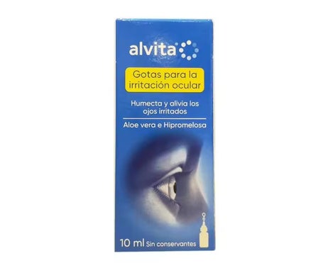 Alvita Gouttes pour l'irritation des yeux 10ml