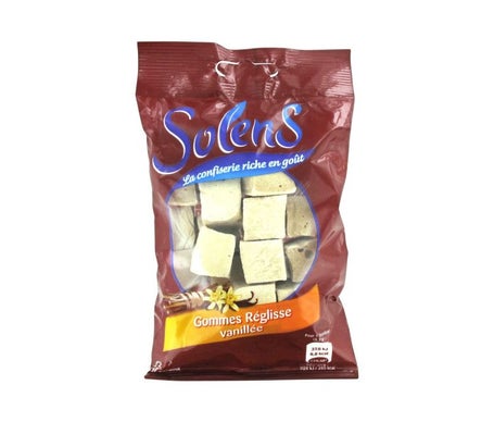 Solens gommes À La Réglisse Vanillée 100g