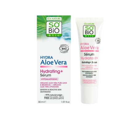 So' Bio Etic Serum Visage Hydratant Aloe Bio 30ml