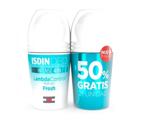 ISDIN Deo Lambda Control Intense 48h Fresh Roll-on 2x50ml