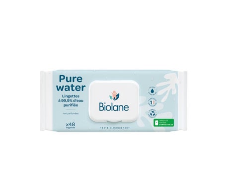 Biolane Expert Pro Pack Lingettes Pure Water 3x60uts