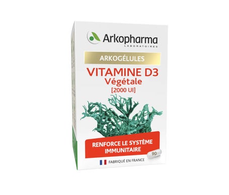 Arkopharma Arkogélules Vitamine D3 90caps