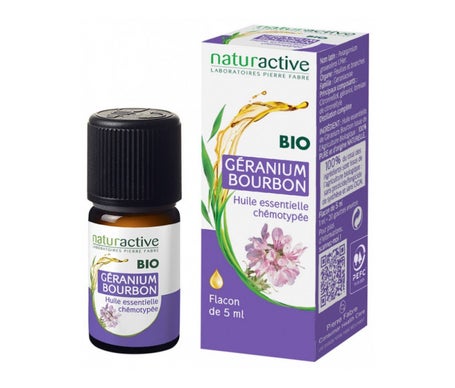 Naturactive Huile Essentielle Bio géranium Bourbon 5ml