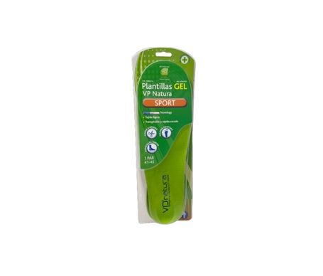 Vp Natura Cutting Gel Insoles Sport 1 Paire