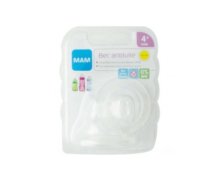 MAM Bec Antifuite Silicone lot de 2