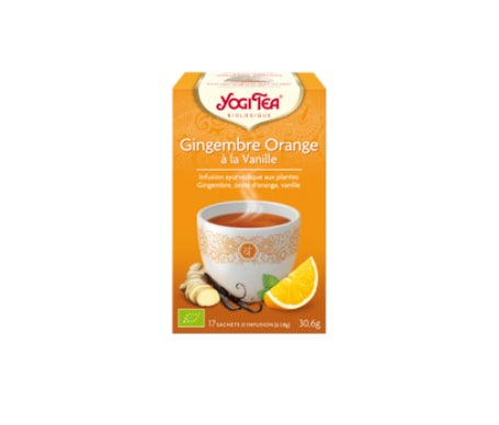 Yogi Tea Gingembre Orange · La Vanille 17 Sachets 30,6G