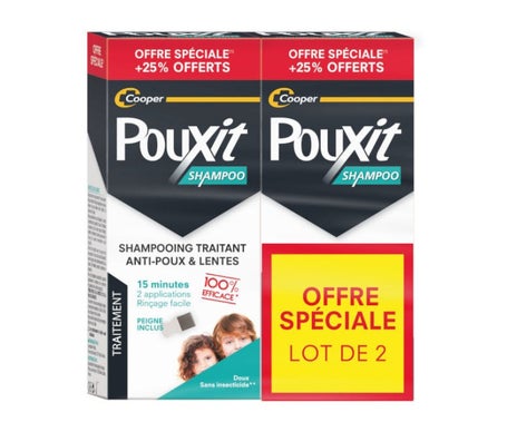 Cooper Pouxit Shampoo 2x250ml