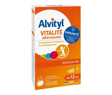Alvityl Vitalité Effervescent 30 Comprimés
